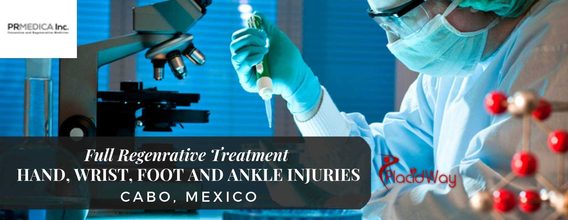 Full Regenrative Treatment Hand, Wrist, Foot and Anke in Cabo, Mexico
